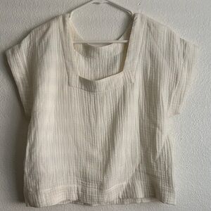 Off White Gauge Women's Top